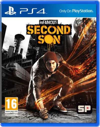 PS4 Video Game In famous Second Son