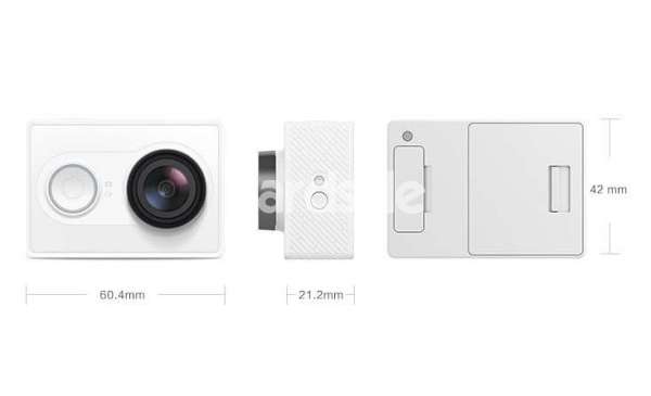 Yi action camera white