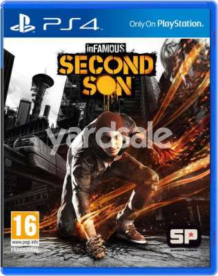 PS4 Video Game In famous Second Son